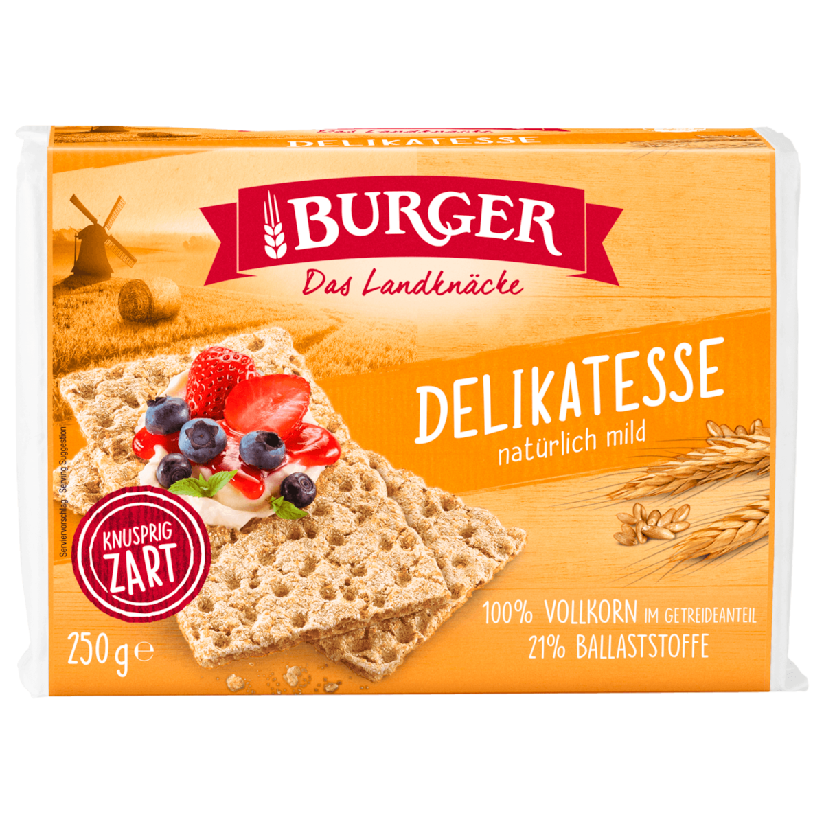 Burger Knäckebrot Delikatess 250g
