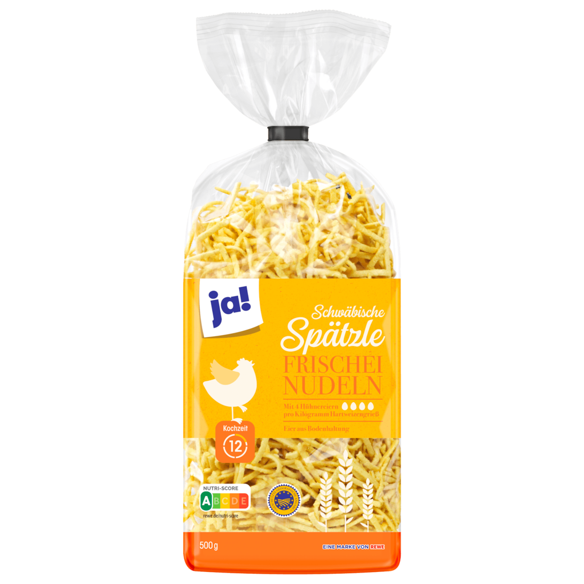 ja! Spätzle Frischei Nudeln 500g