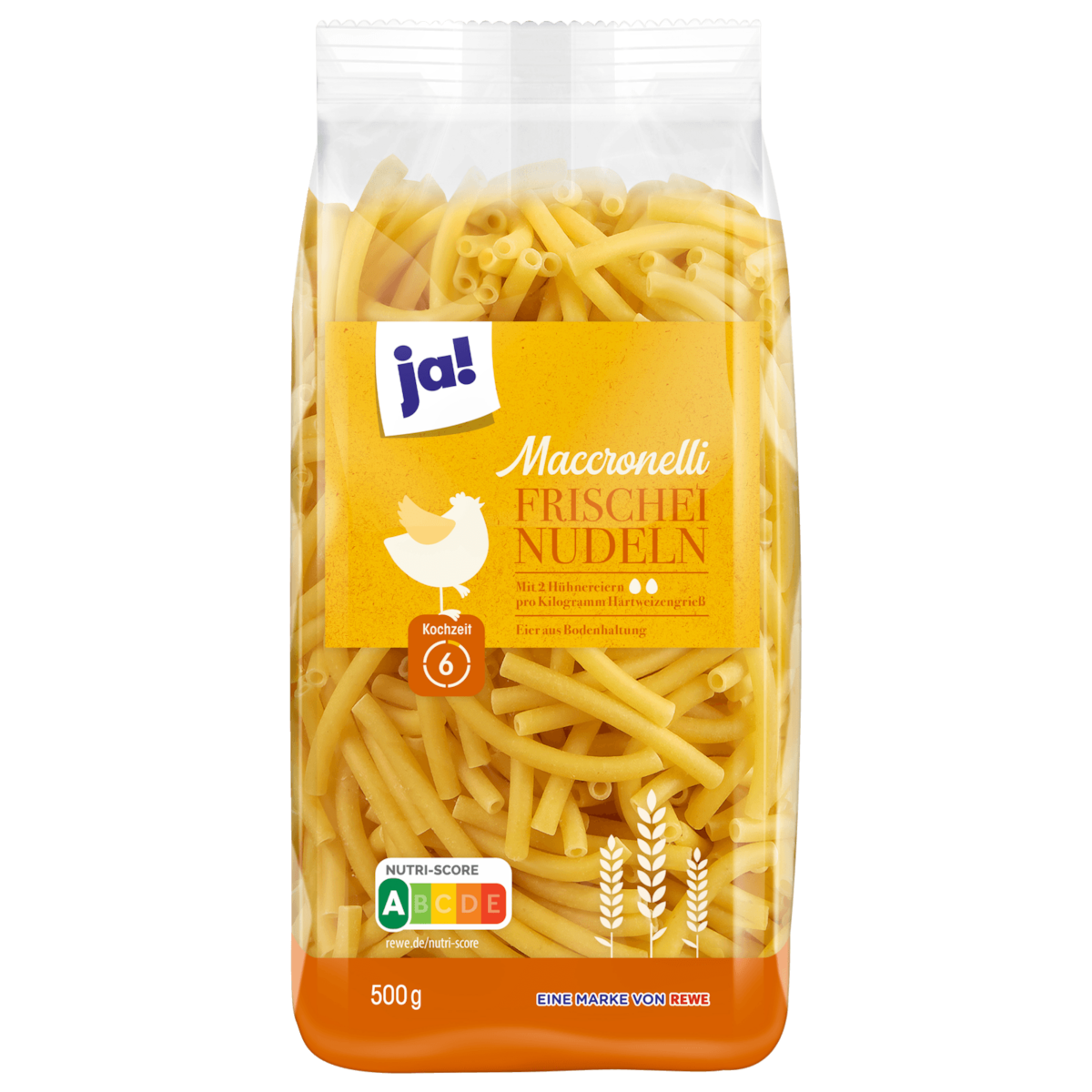 ja! Maccronelli Frischei Nudeln 500g