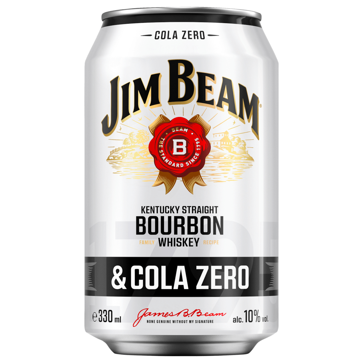 Jim Beam White & Cola Zero 0,33l