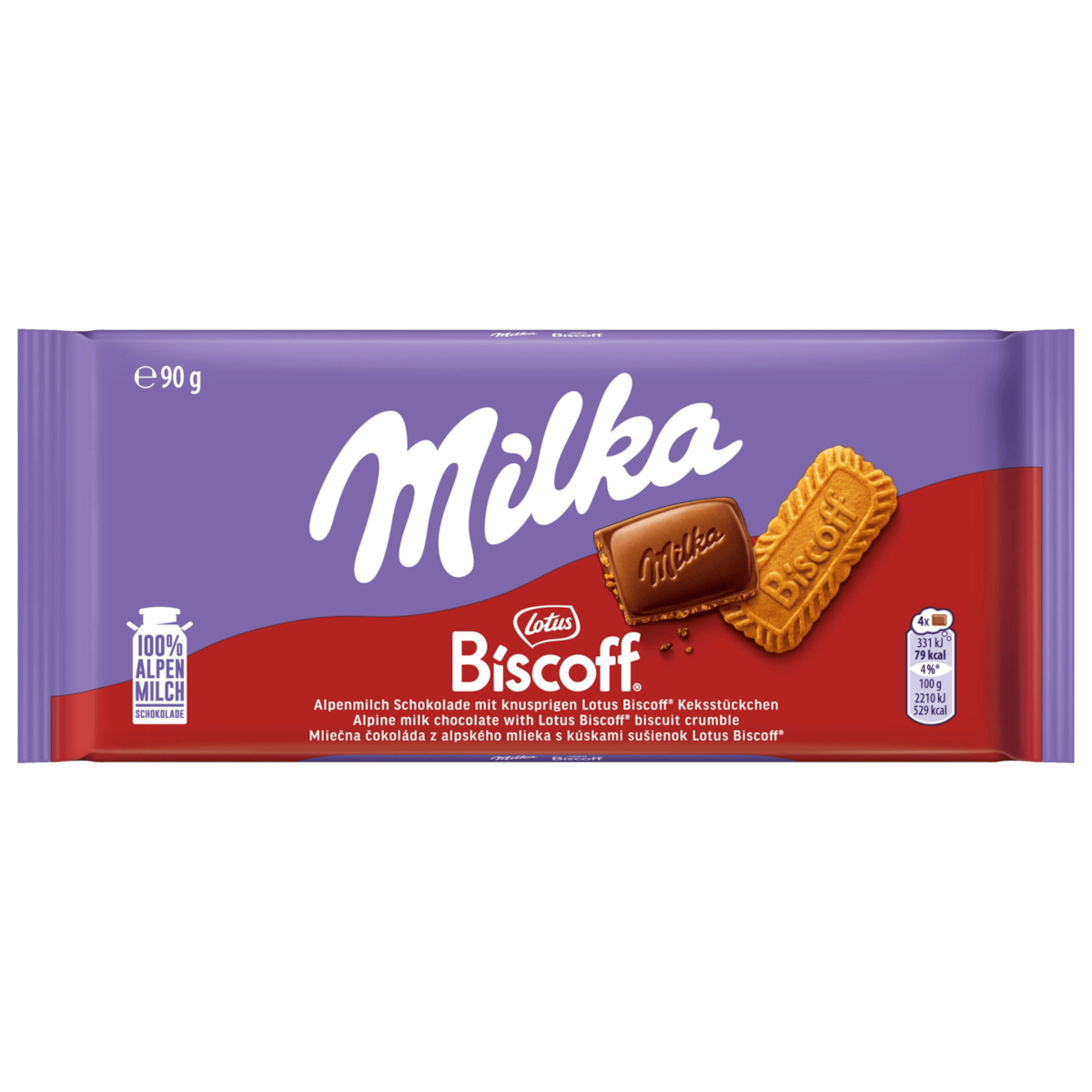 Milka Biscoff 90g