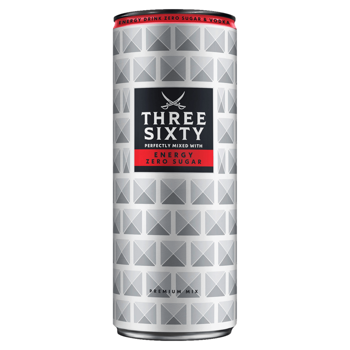 Three Sixty Vodka Energy Zero Sugar 0,33l