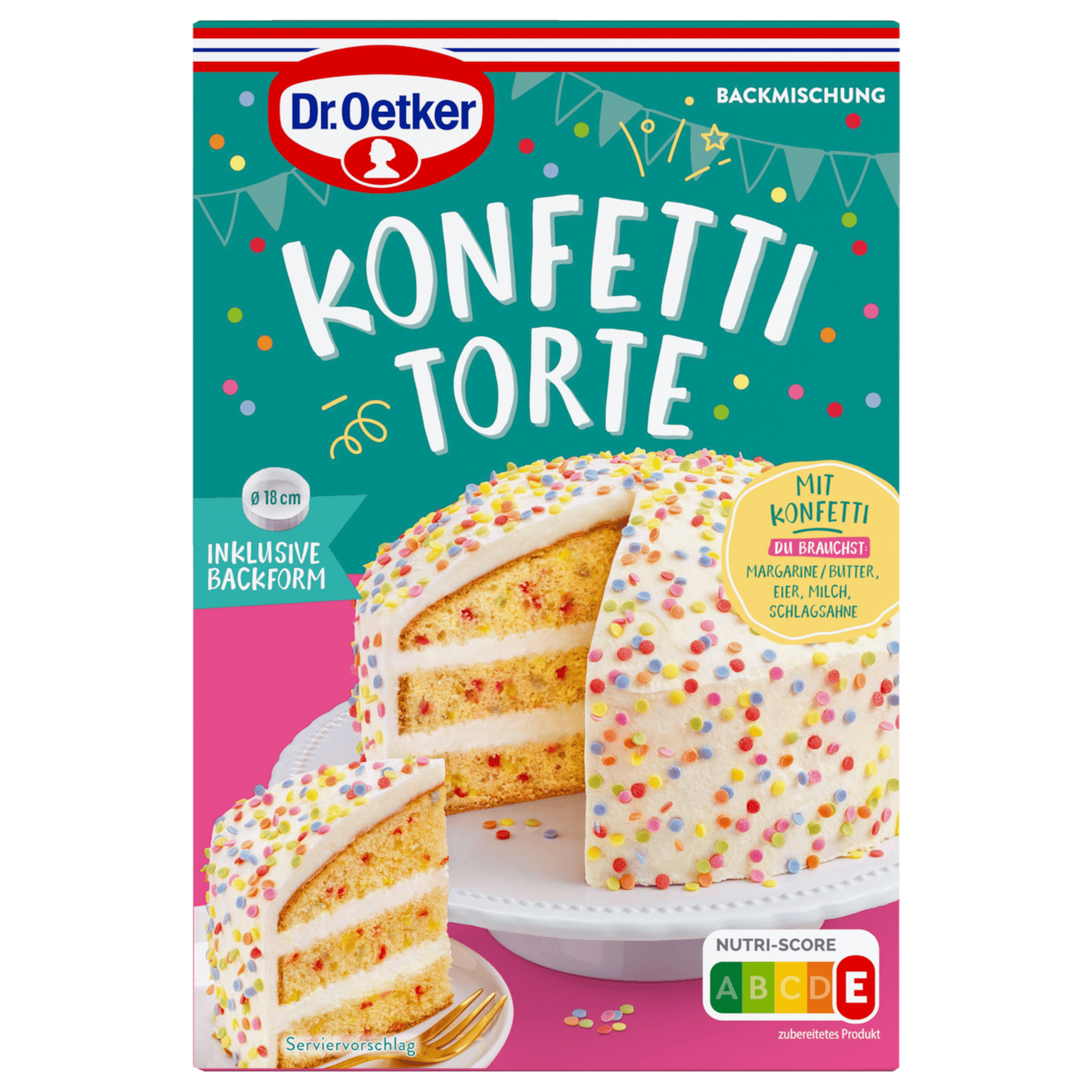 Dr. Oetker Konfetti Torte 330g