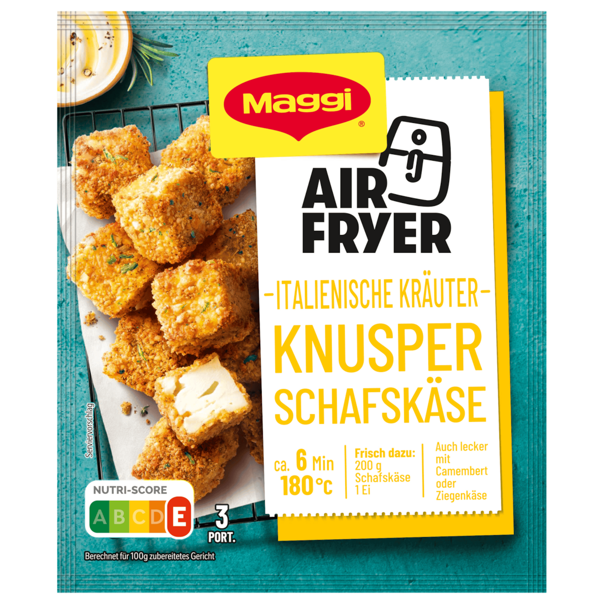 Maggi Fix Air Fryer Knusper Schafskäse 40g