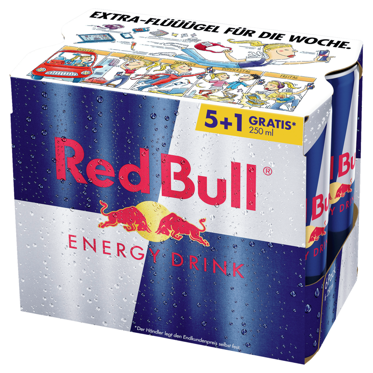 Red Bull Energy Drink 6x0,25l
