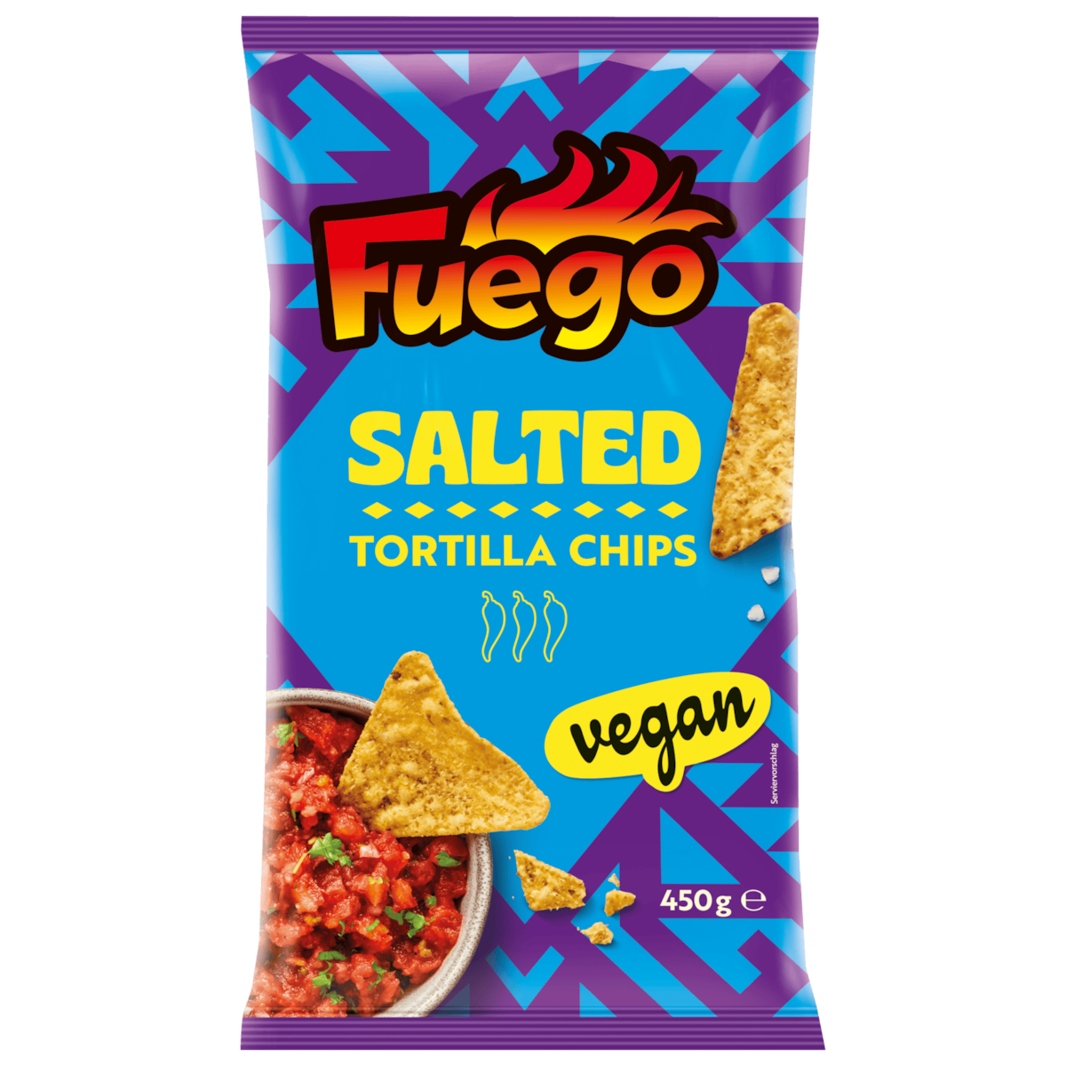 Fuego Tortilla Chips Salted 450g
