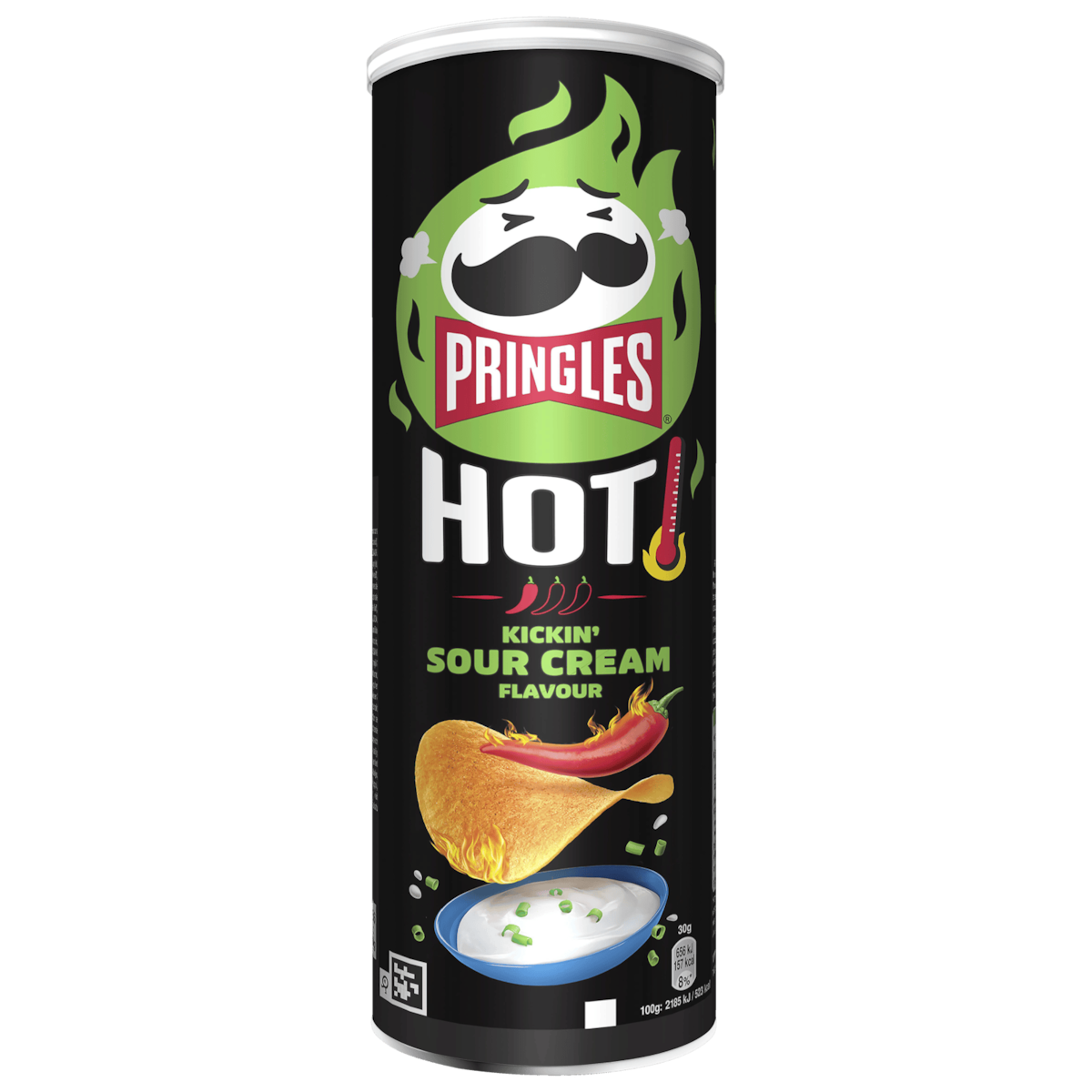 Pringles Chips Hot Kickin' Sour Cream 160g