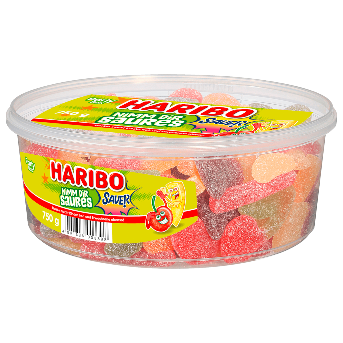 Haribo Nimm dir Saures Party Box 750g