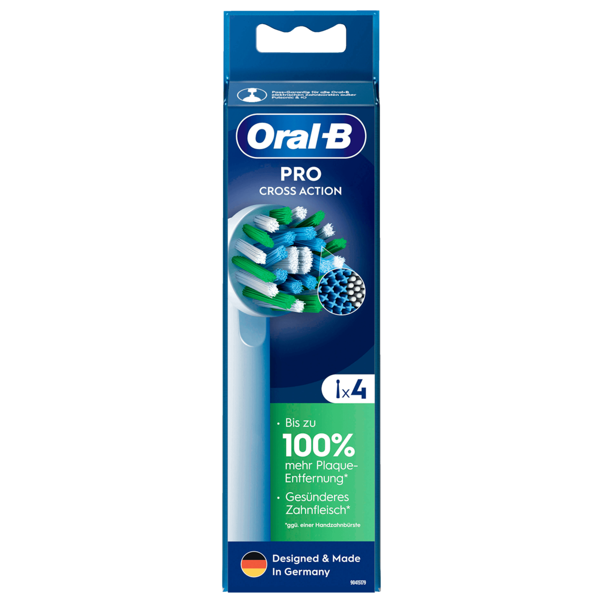 Oral-B Aufsteckbürsten Pro Cross Action 4 Stück