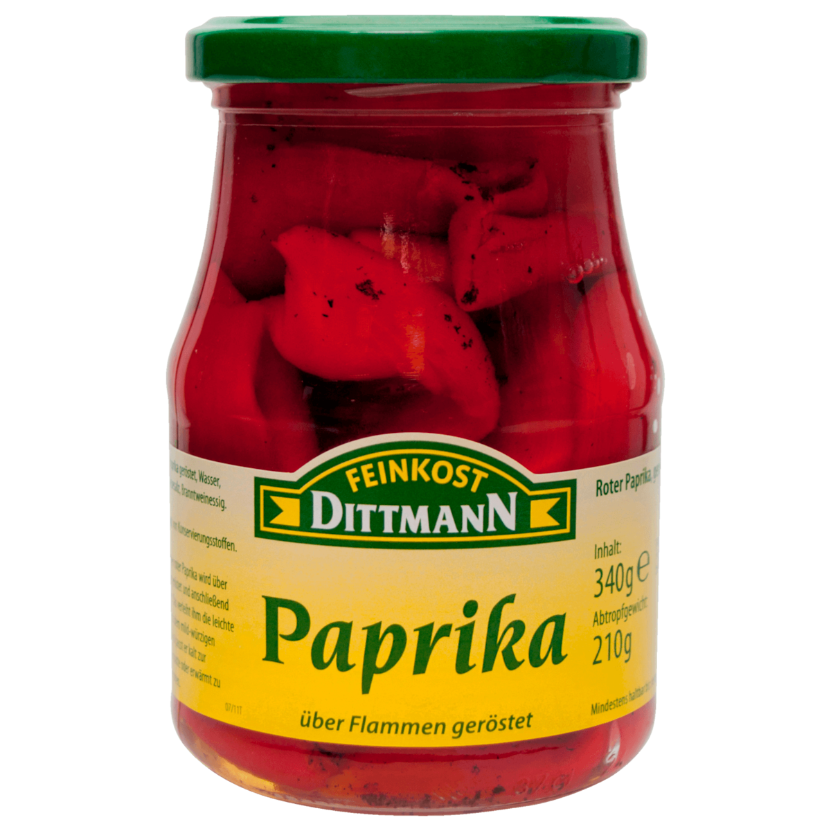 Feinkost Dittmann Paprika geröstet 210g