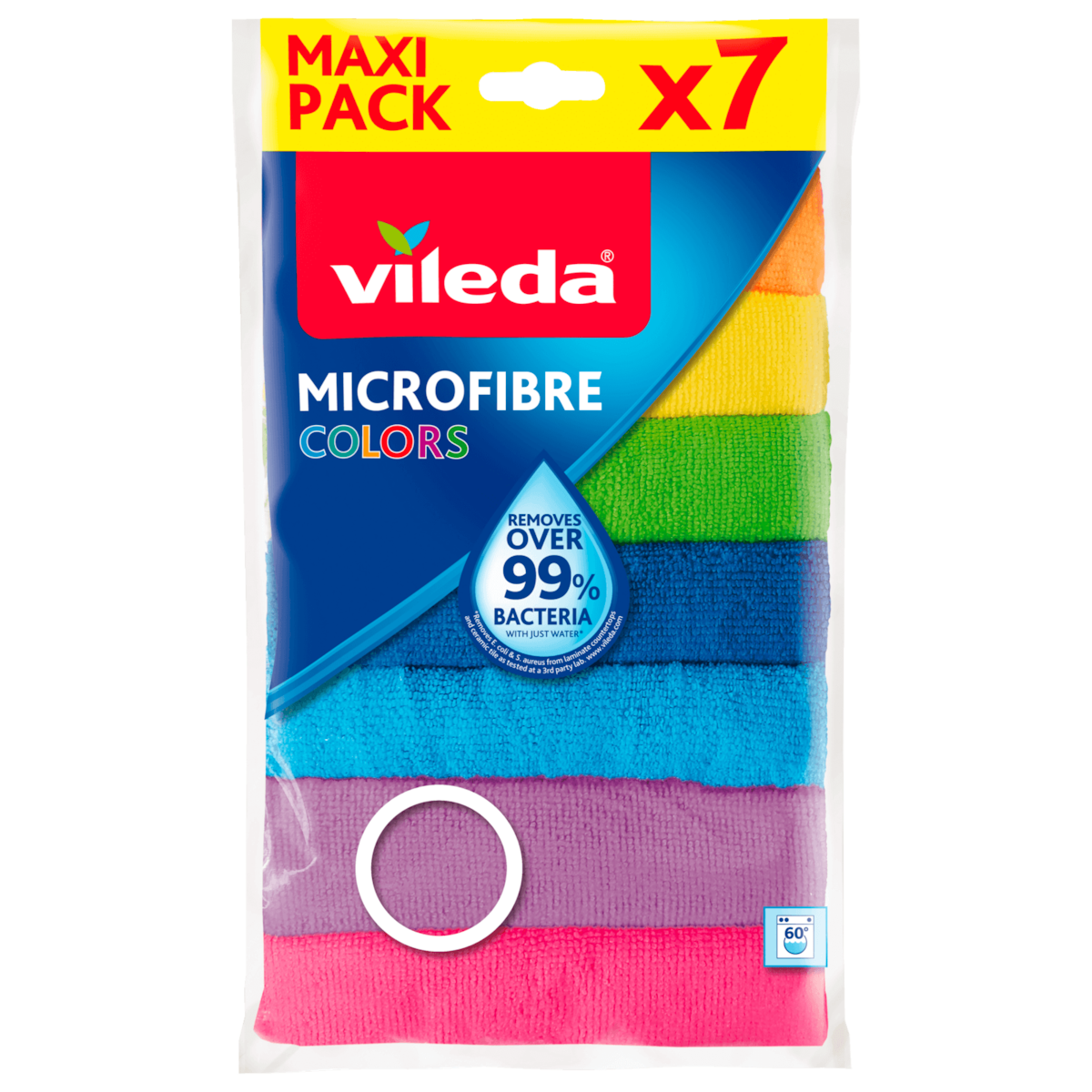 Vileda Allzwecktuch Microfaser Colors 7 Stück