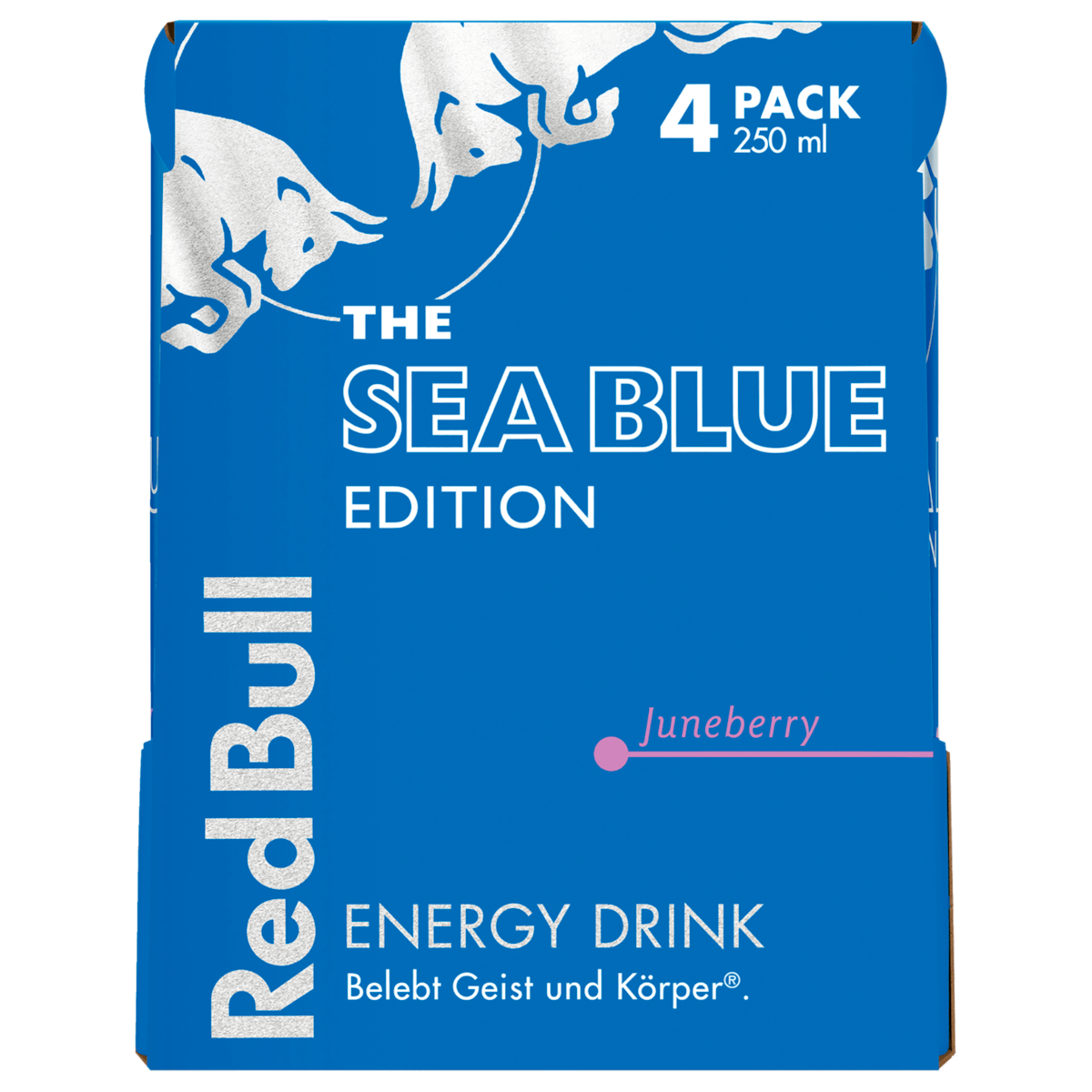 Red Bull Energy Drink Sea Blue Edition Juneberry 4x0,25l