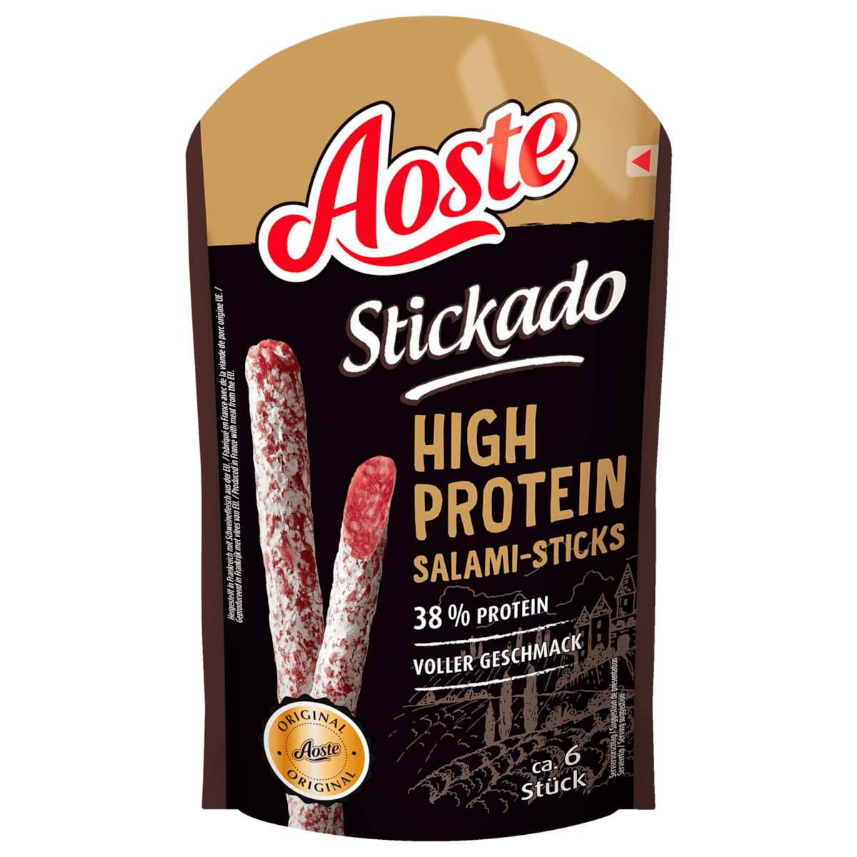 Aoste Stickado Salami-Sticks 60g