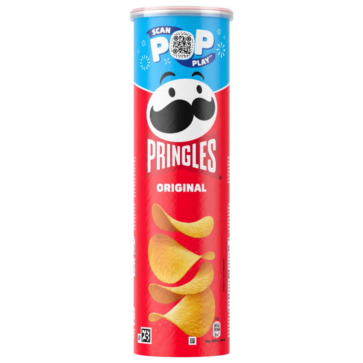 Pringles Original Gesalzene Chips 185g