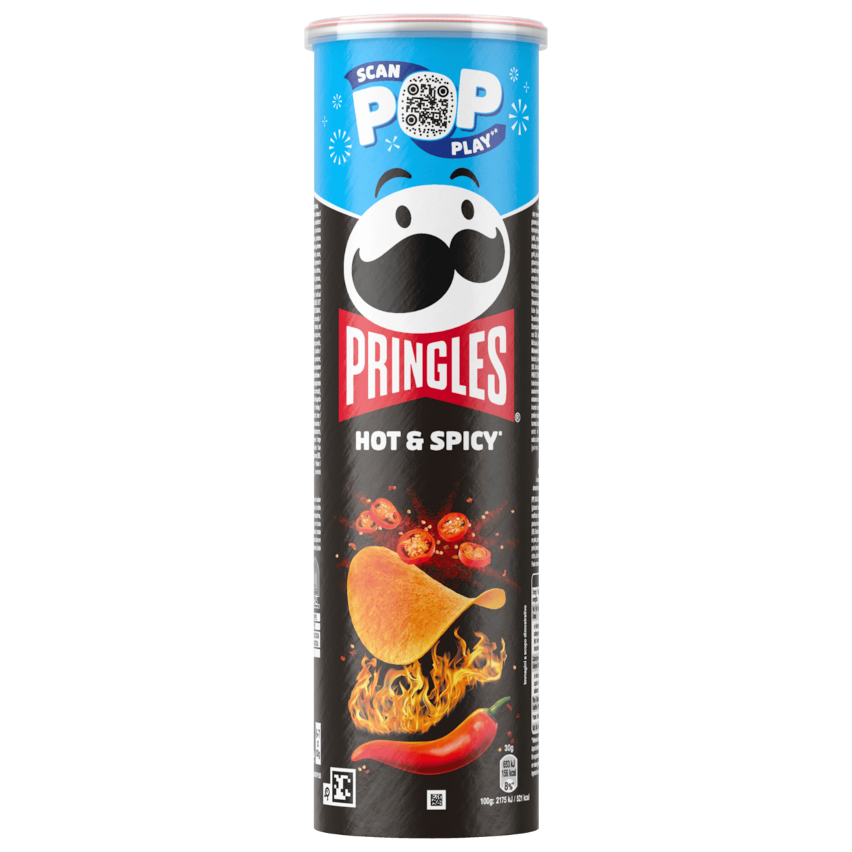 Pringles Hot&Spicy Scharfe Chips 185g
