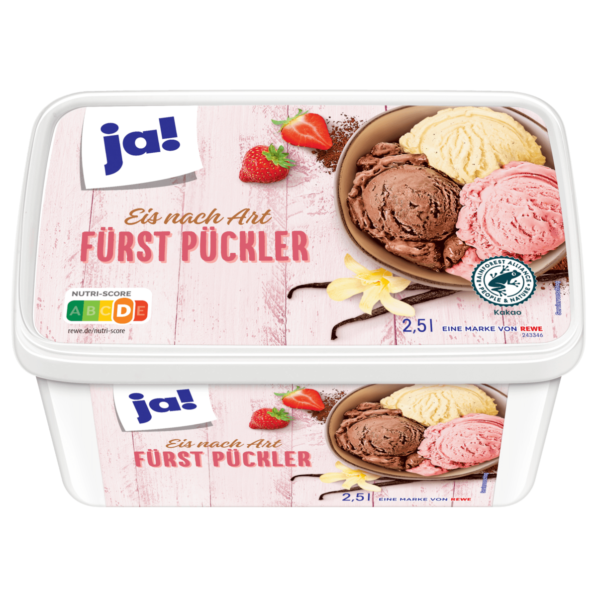 ja! Speiseeis nach Fürst Pückler Art 2500ml
