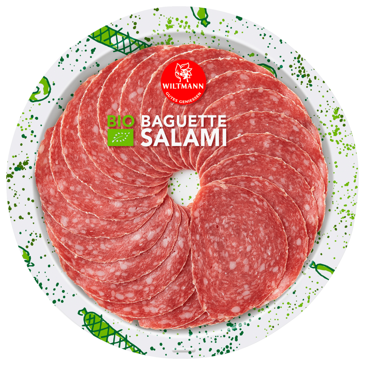 Wiltmann Bio Baguette Salami 80g