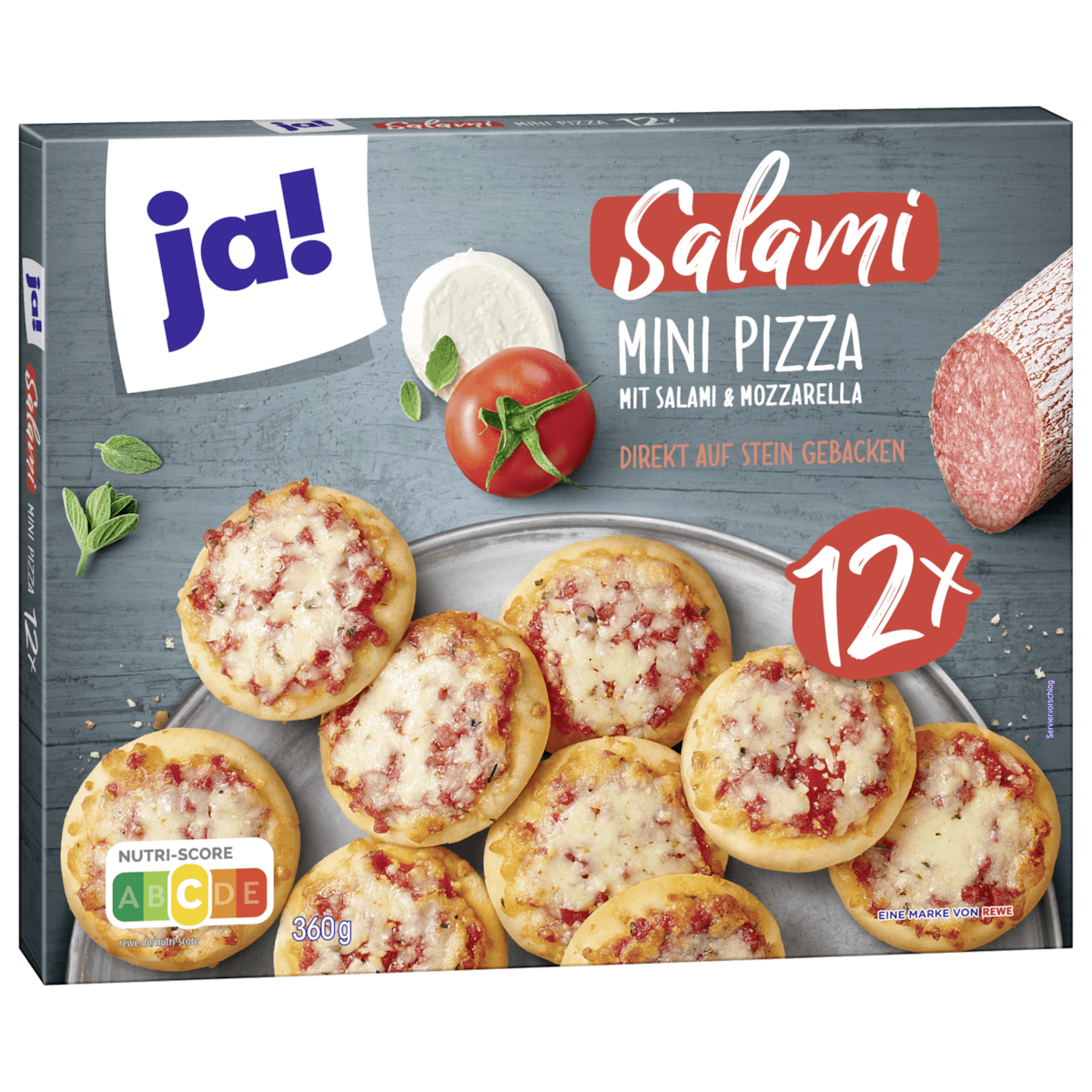 ja! Mini Pizza Salami 360g