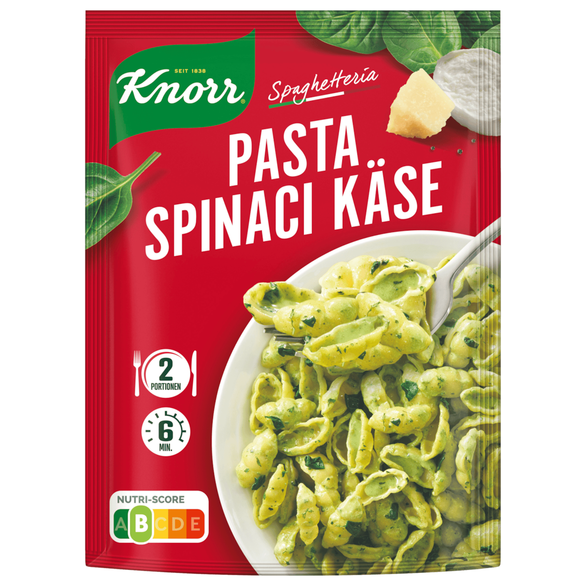 Knorr Pasta Spinaci Käse 178g