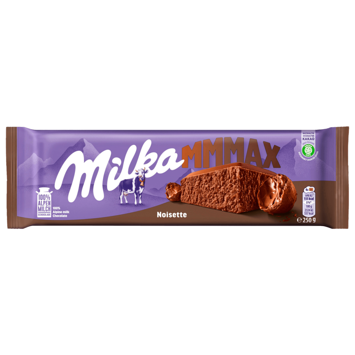 Milka Mmmax Noisette Tafel 250g