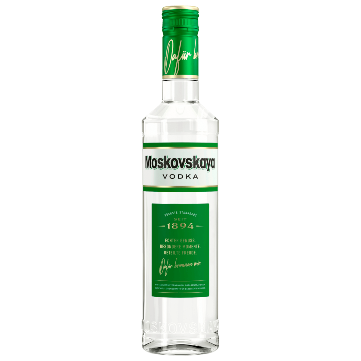 Moskovskaya Lettischer Vodka 38% 0,5l