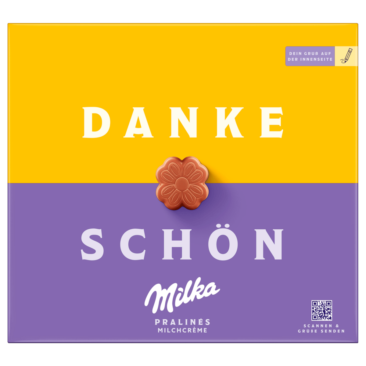 Milka Dankeschön Pralinés Milchcrème 110g