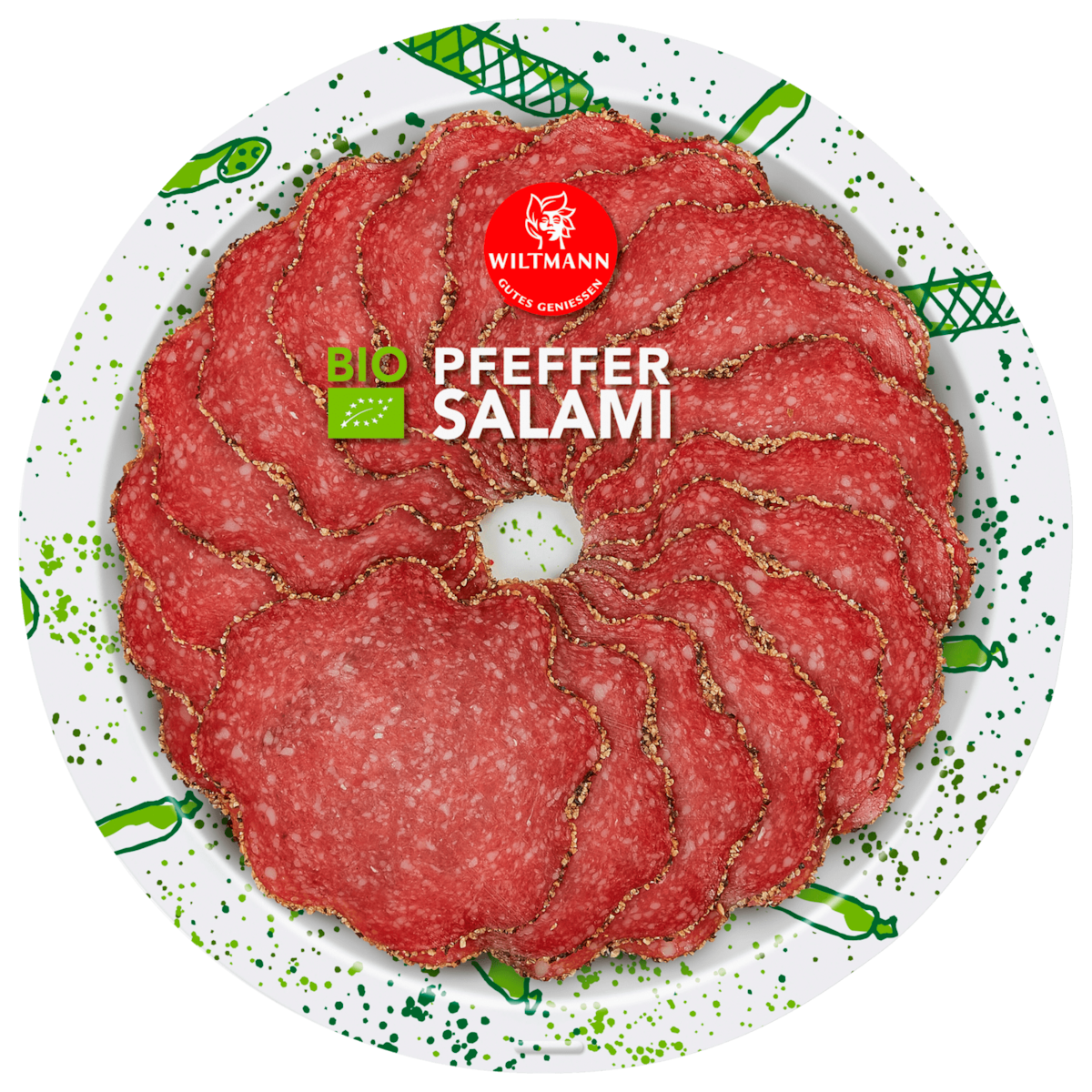 Wiltmann Bio Pfeffer Salami 80g