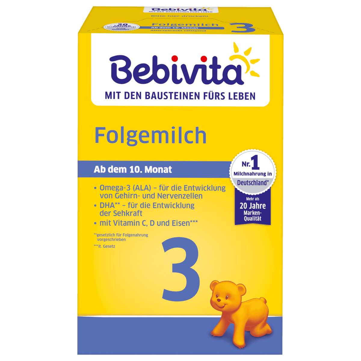 Bebivita Folgemilch 3 500g