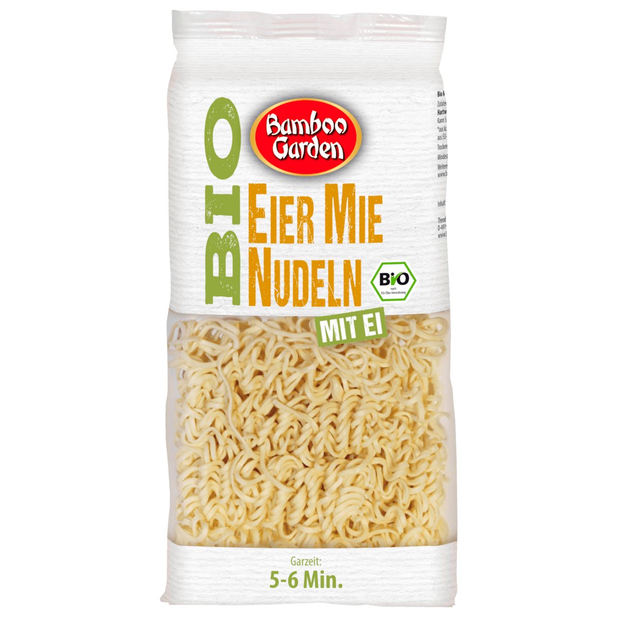 Bamboo Garden Eier Mie Nudeln Bio 250g