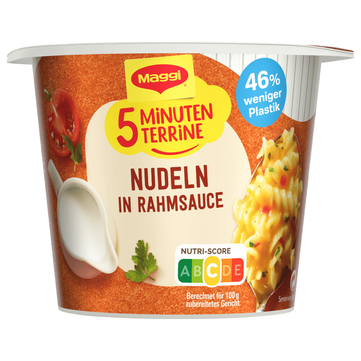Maggi 5 Minuten Terrine Nudeln in Rahmsauce 61g