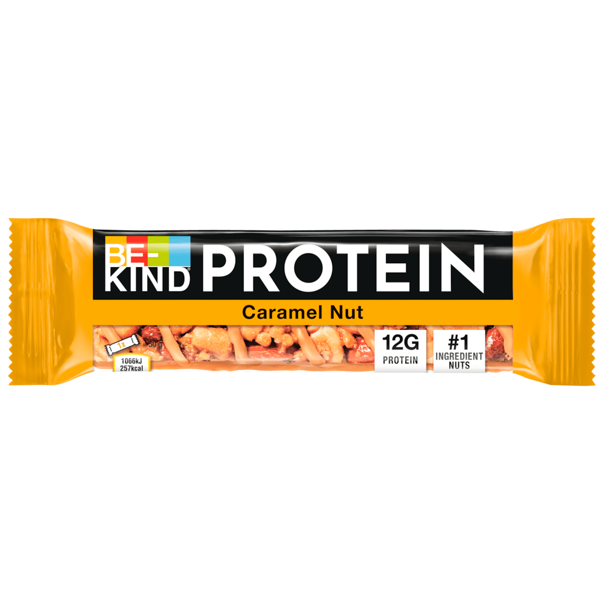 BE-KIND® Protein Toasted Caramel Nut 50g