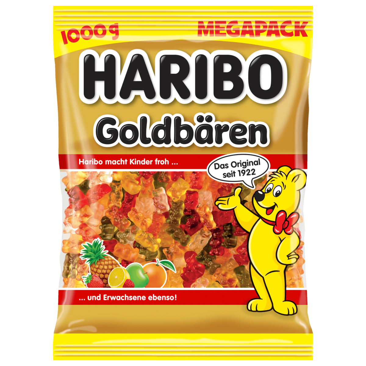 Haribo Fruchtgummi Goldbären 1kg