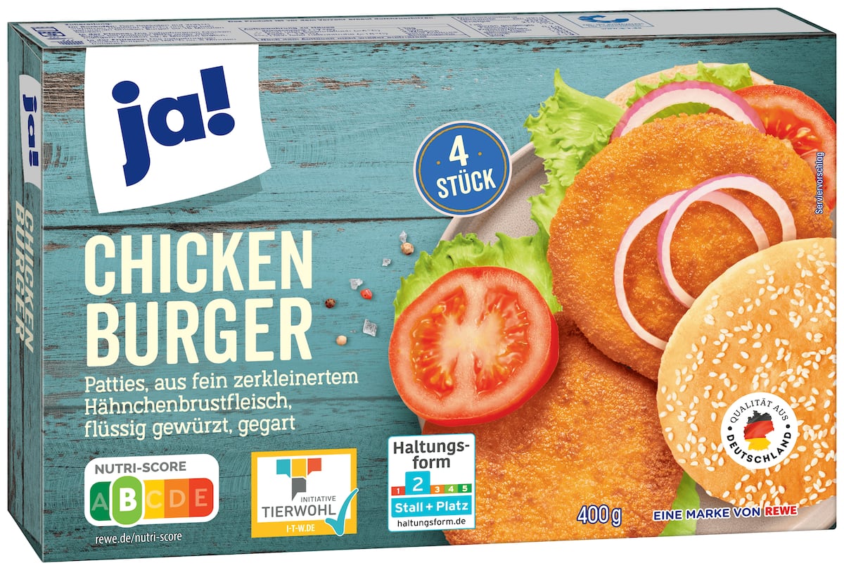 ja! Chicken Burger 400g