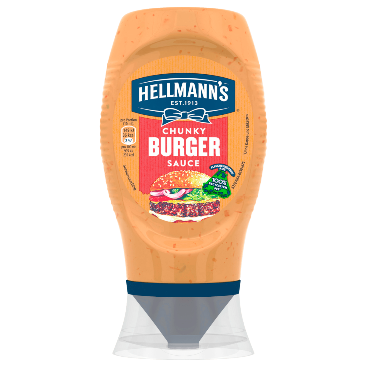 Hellmann's Chunky Burger Sauce 250ml