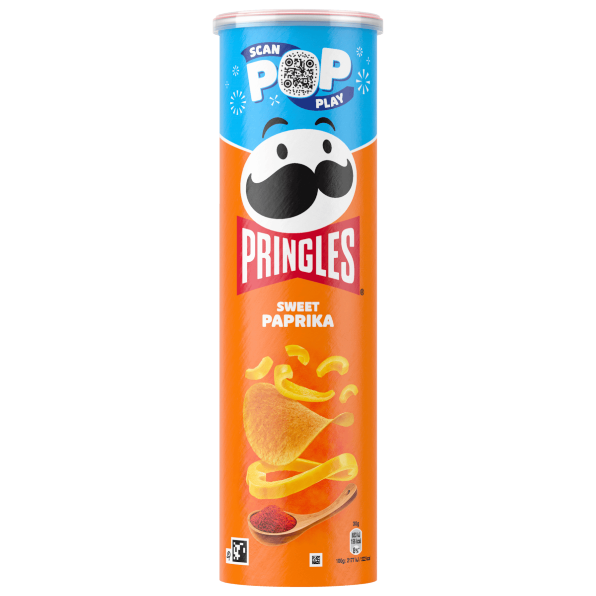 Pringles Sweet Paprika Chips 185g