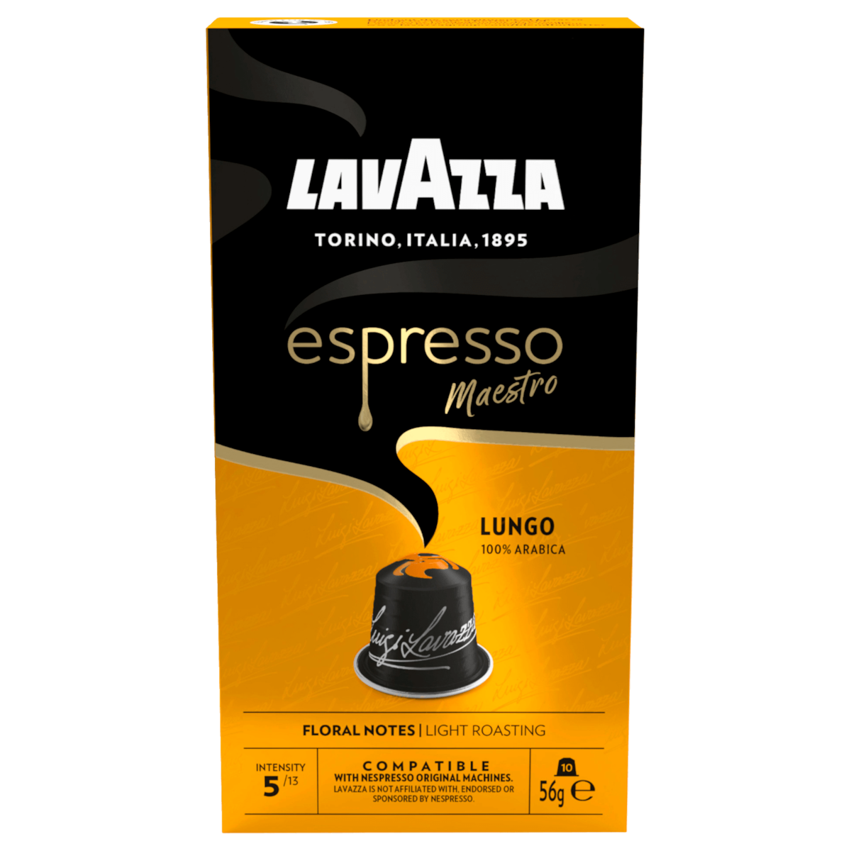 Lavazza Espresso Lungo 10 Kapseln 56g