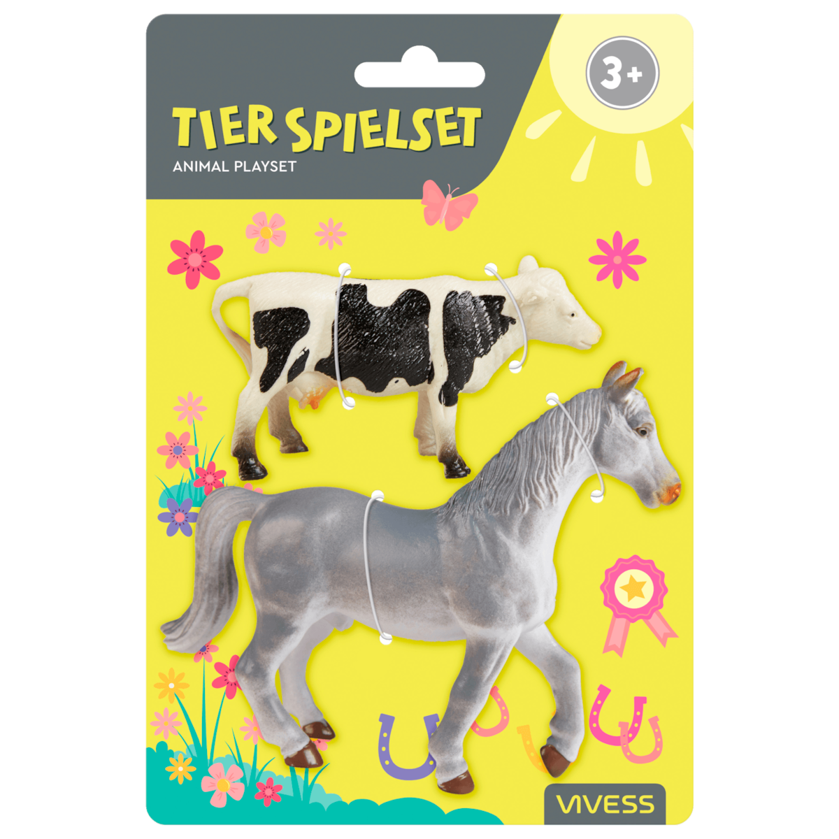 Vivess Tier Spielset Farmtiere