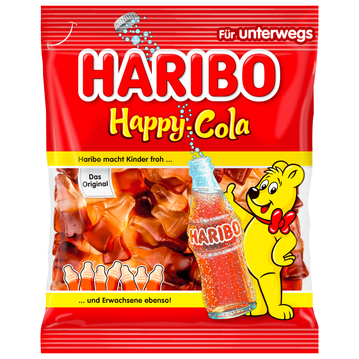 Haribo Fruchtgummi Happy-Cola 175g