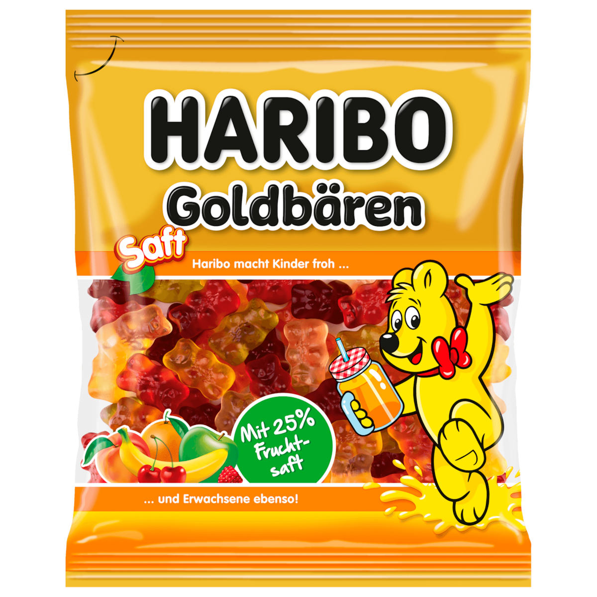 Haribo Fruchtgummi Saft Goldbären 160g