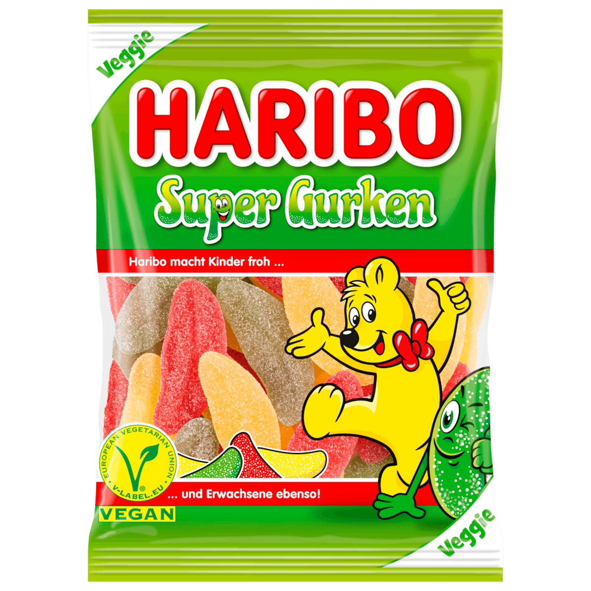 Haribo Super Gurken vegan 175g