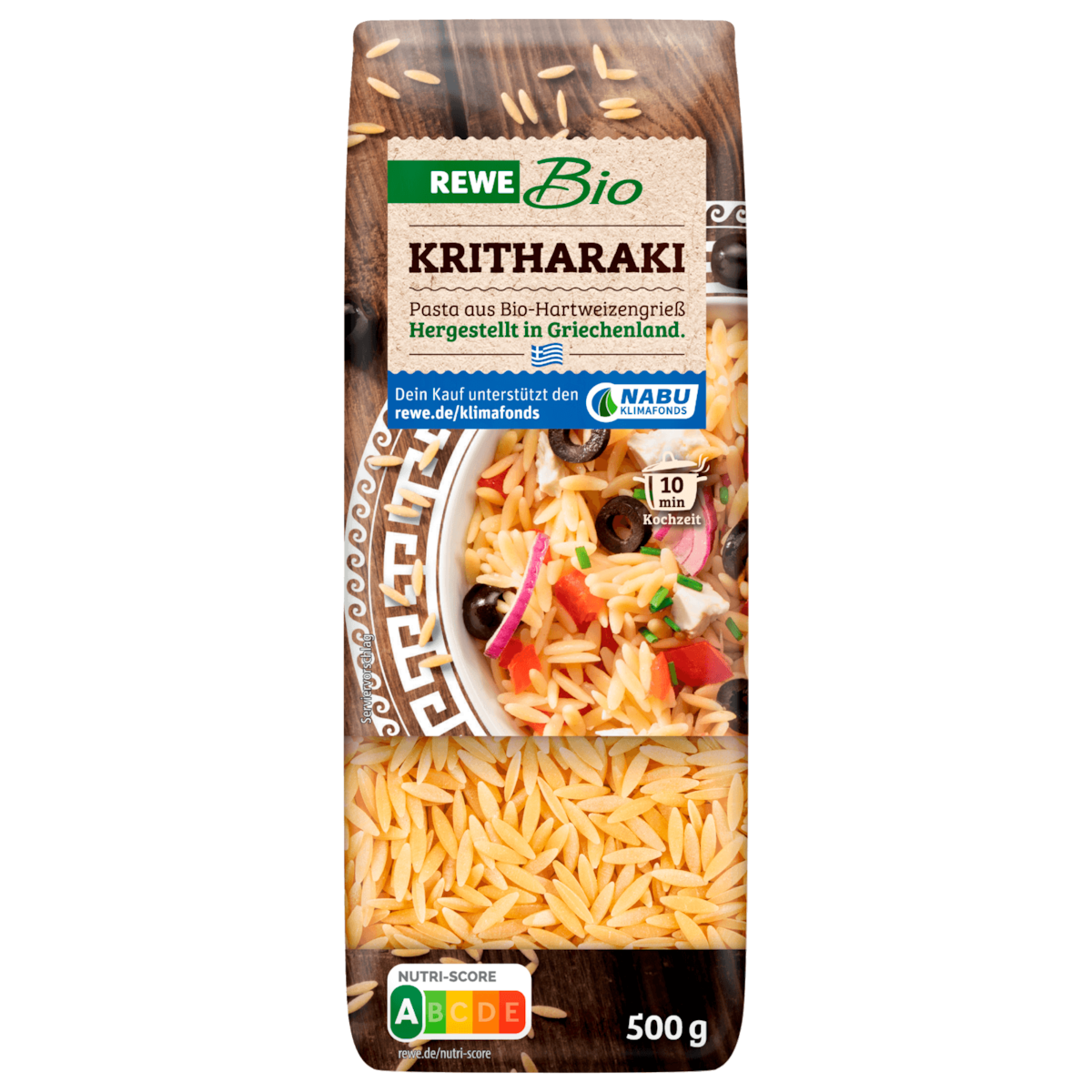 REWE Bio Kritharaki Nudeln 500g