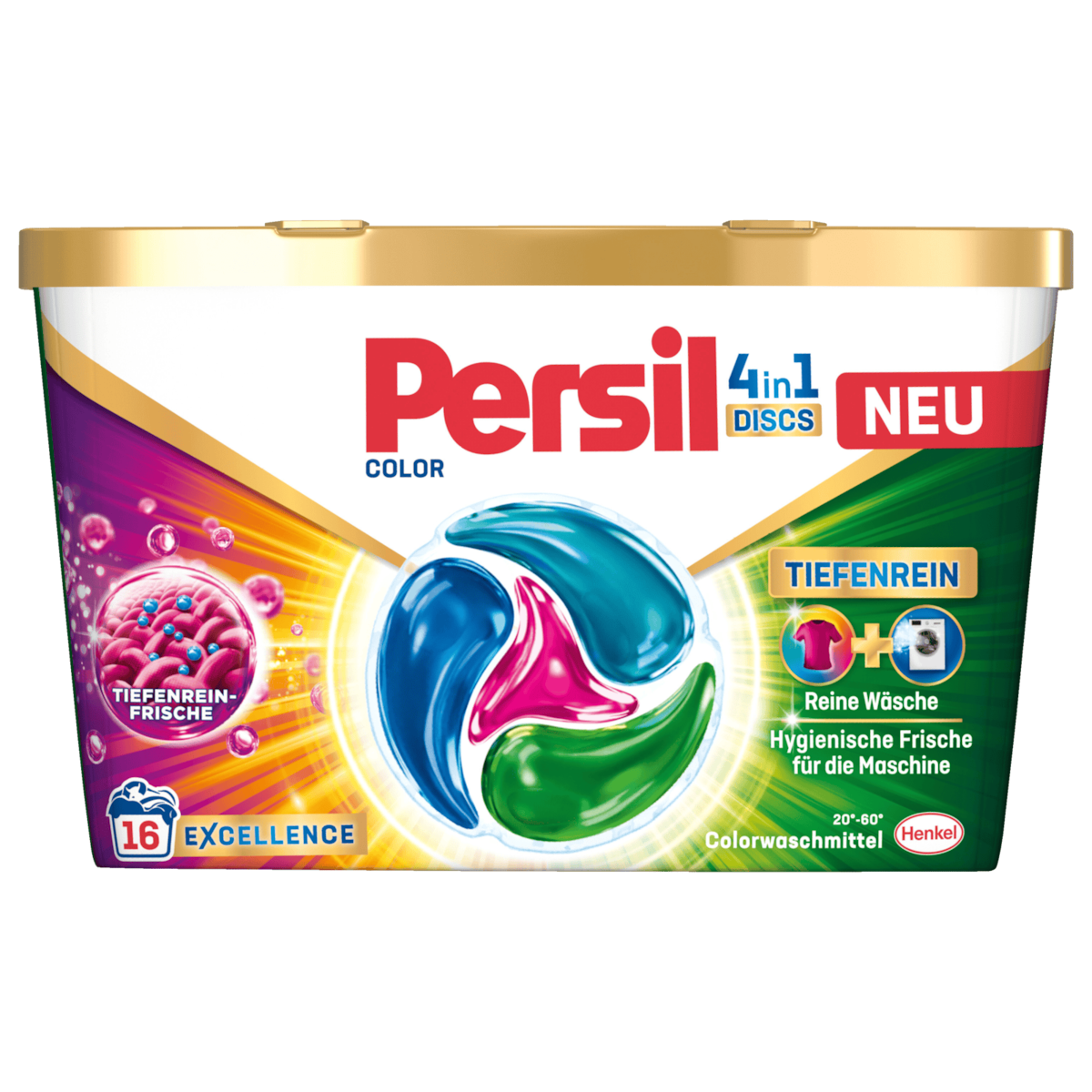 Persil Colorwaschmittel 4in1-Discs 272g 16WL