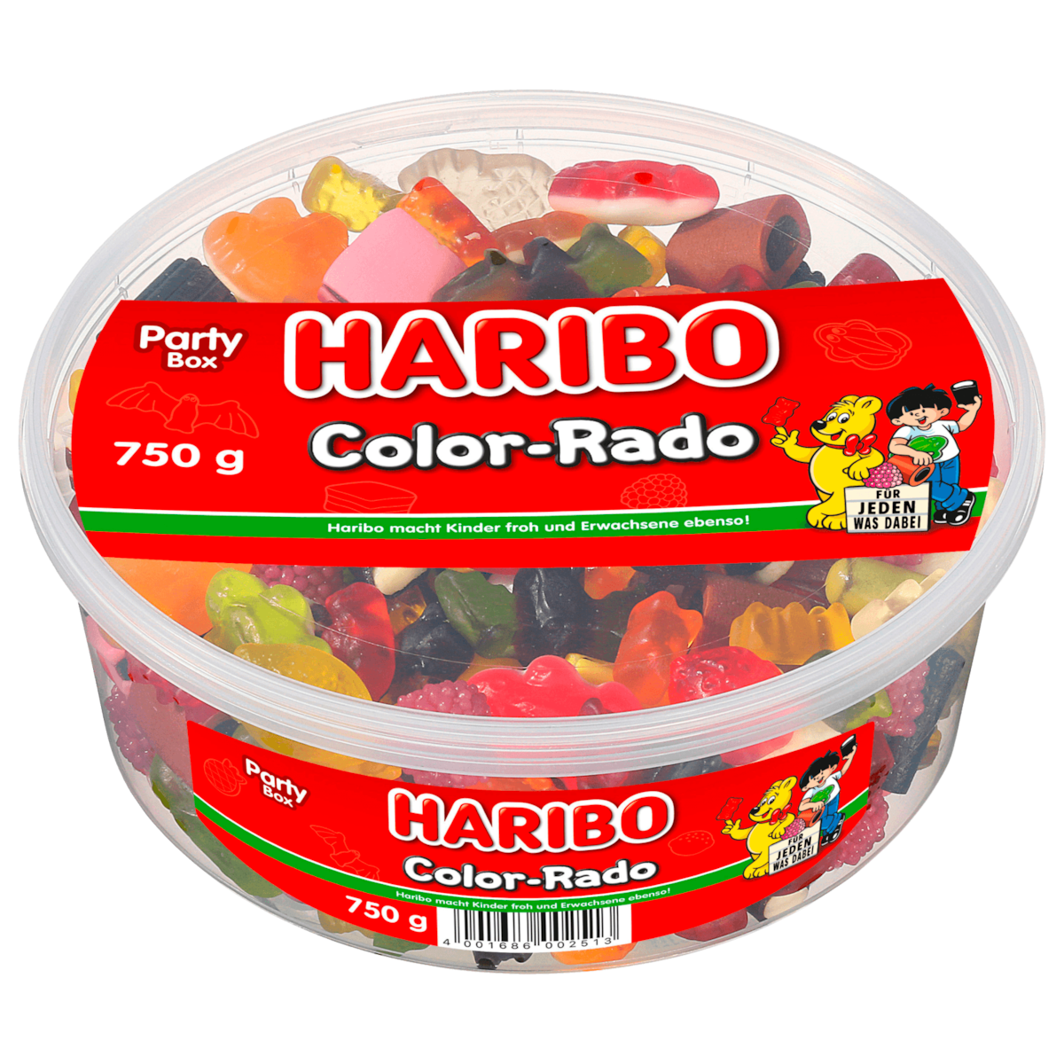 Haribo Color-Rado Party Box 750g