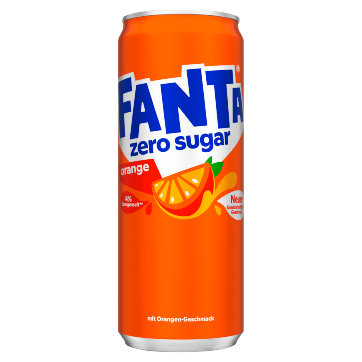 Fanta Zero Sugar Orange 0,33l