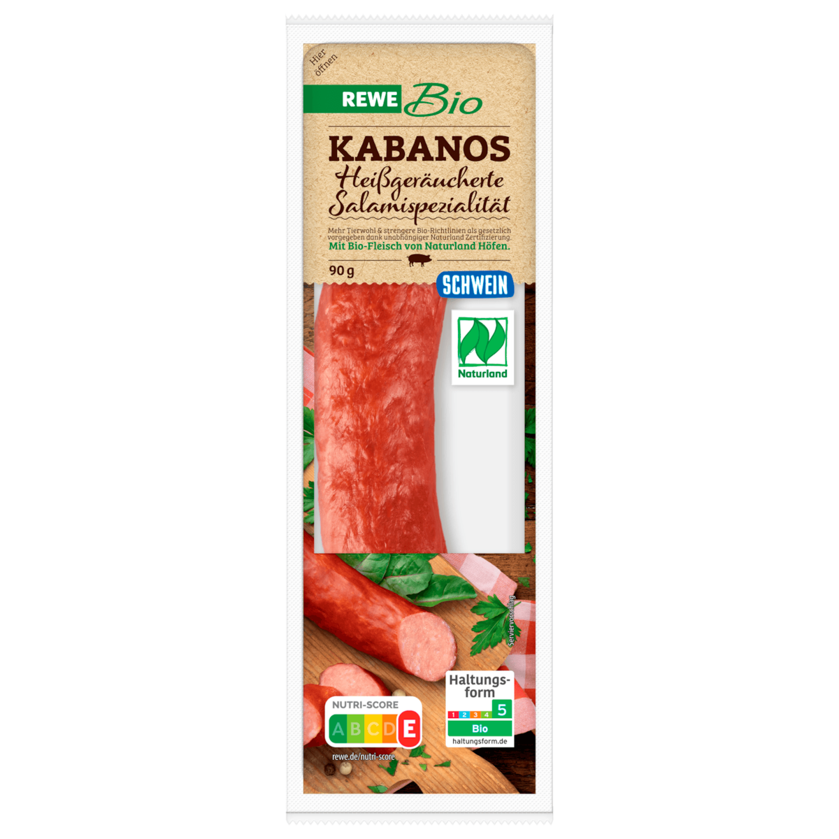 REWE Bio Kabanos Salami 90g