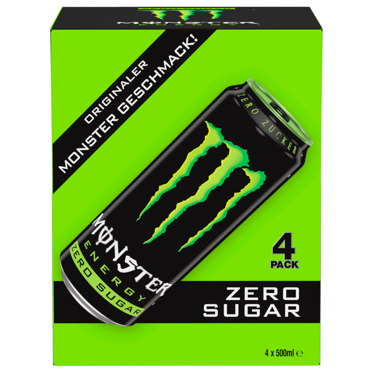 Monster Energy Zero Sugar 4x0,5l