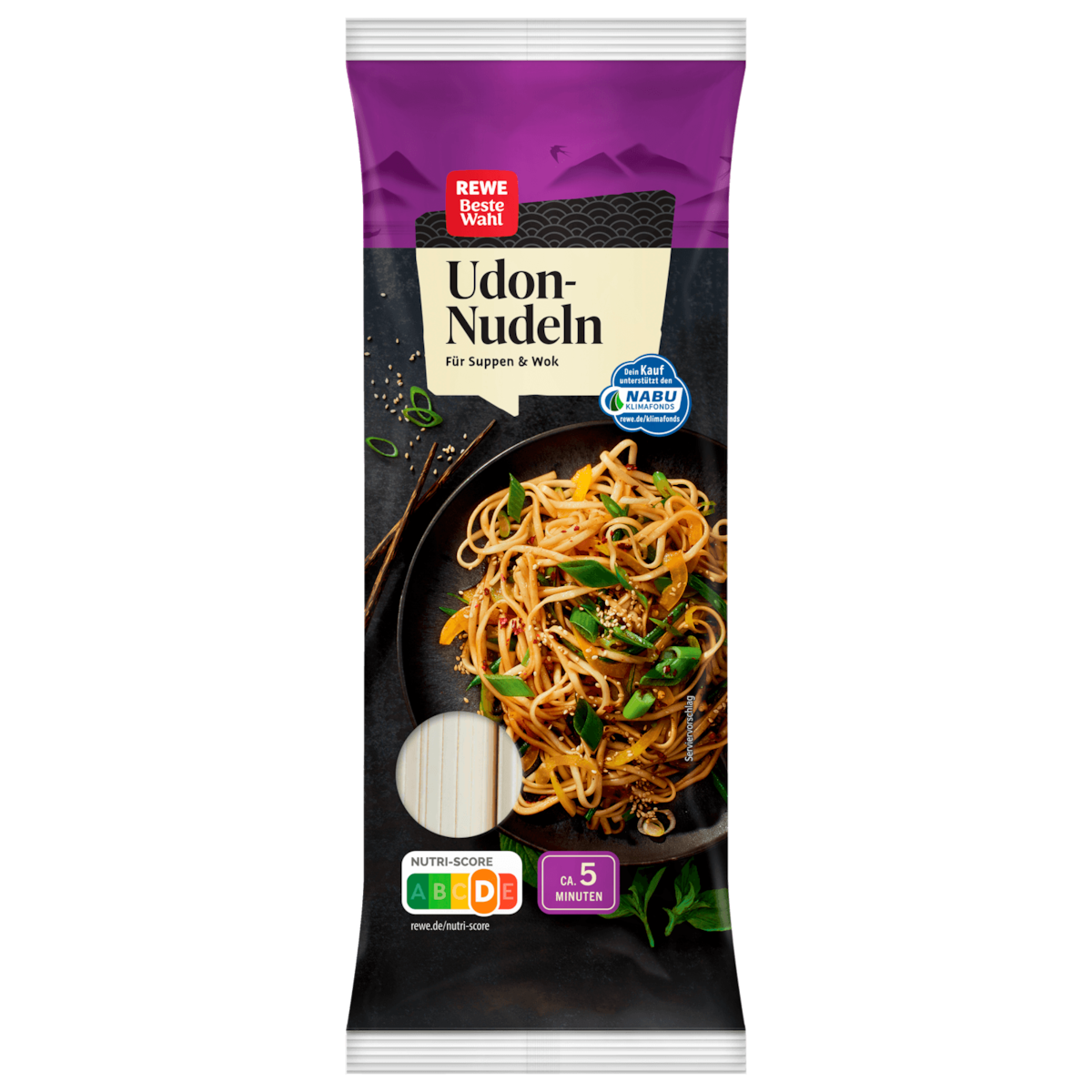REWE Beste Wahl Udon Nudeln 300g