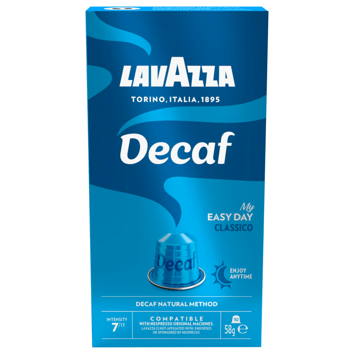 Lavazza Decaffeinato 58g, 10 Kapseln