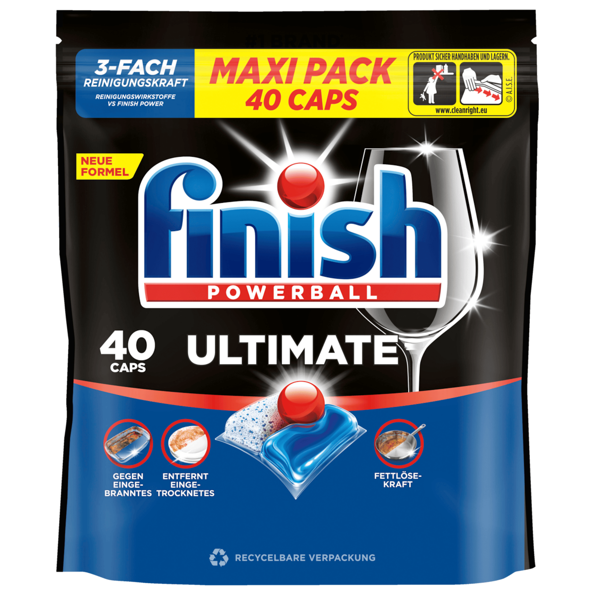 Finish Ultimate All in 1 Spülmaschinentabs 40 Caps