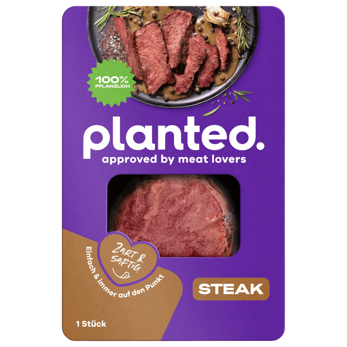 Planted veganes Steak 150g